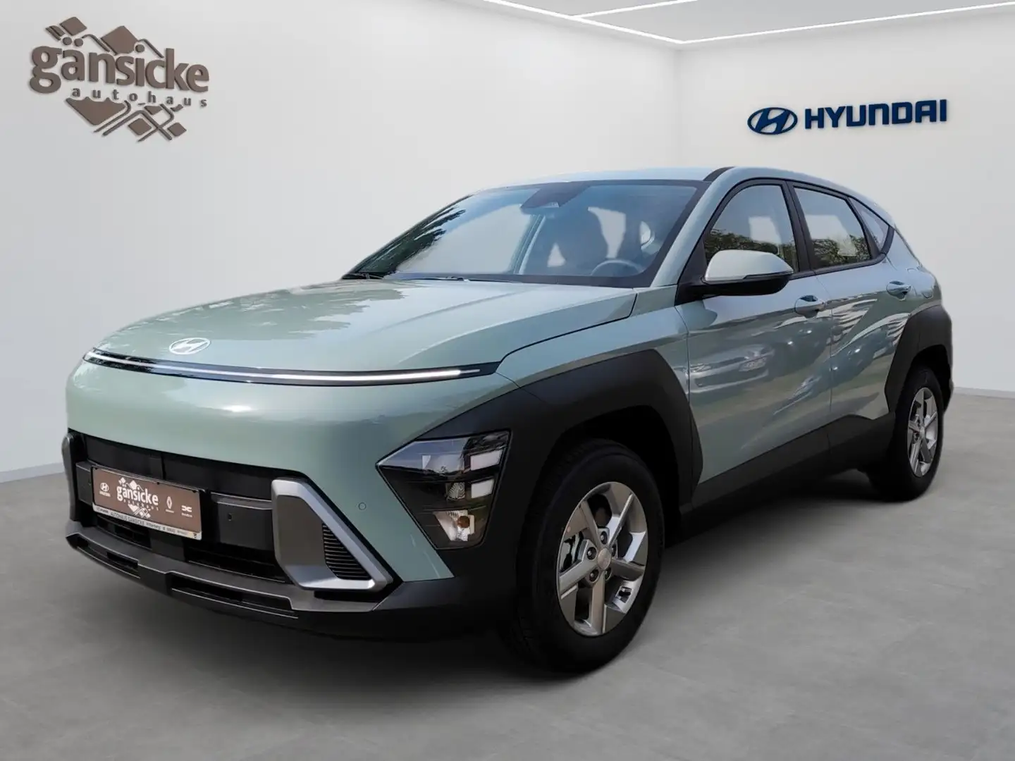 Hyundai KONA 1.6 GDi Hybrid Select DCT Groen - 1