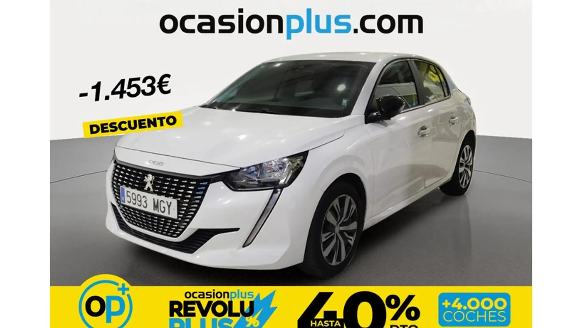 Peugeot 208 1.2 Puretech S&S Active Pack 100 Weiß - 1