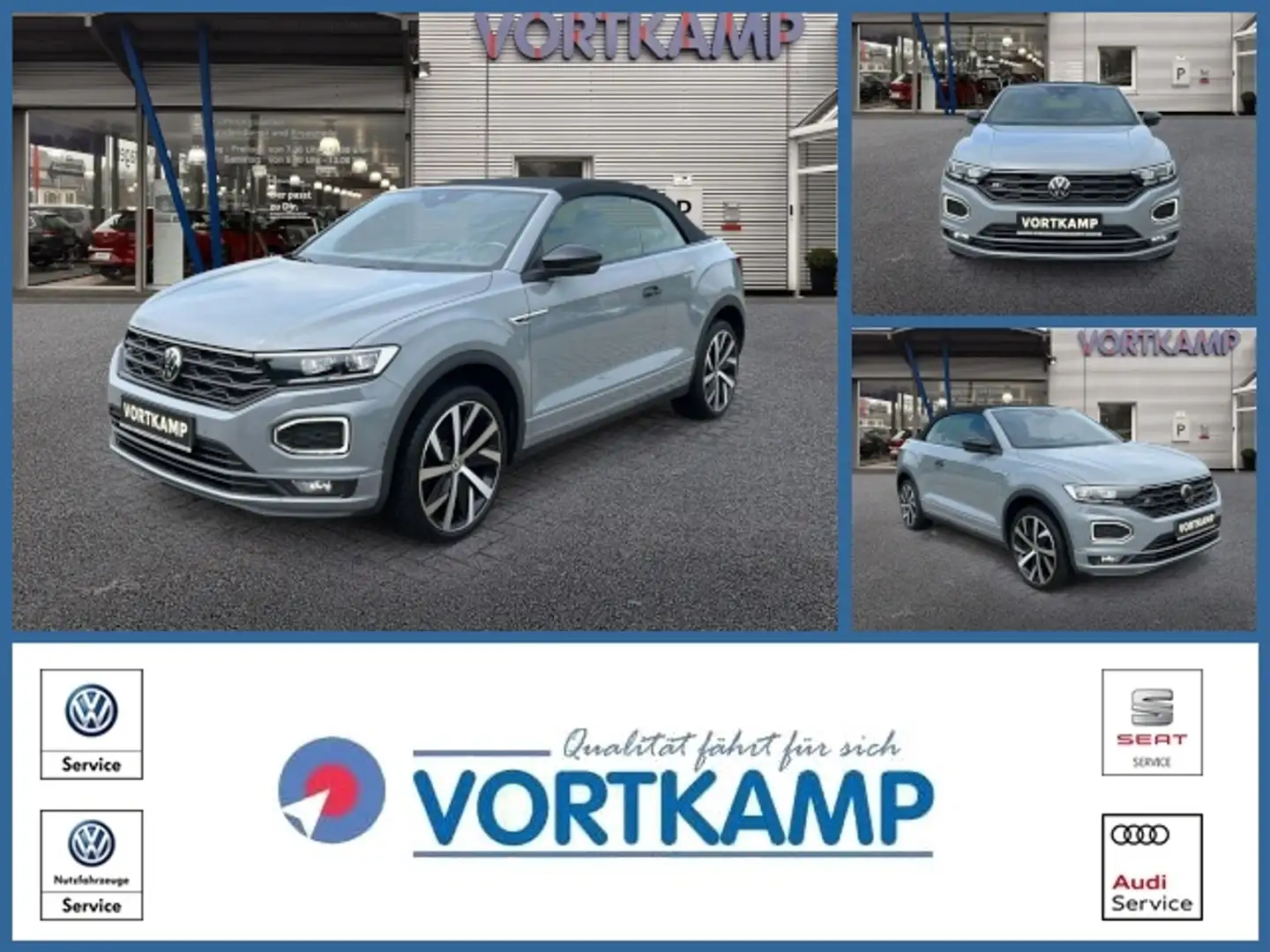 Volkswagen T-Roc Cabriolet R-Line Edition Plus Grau - 1