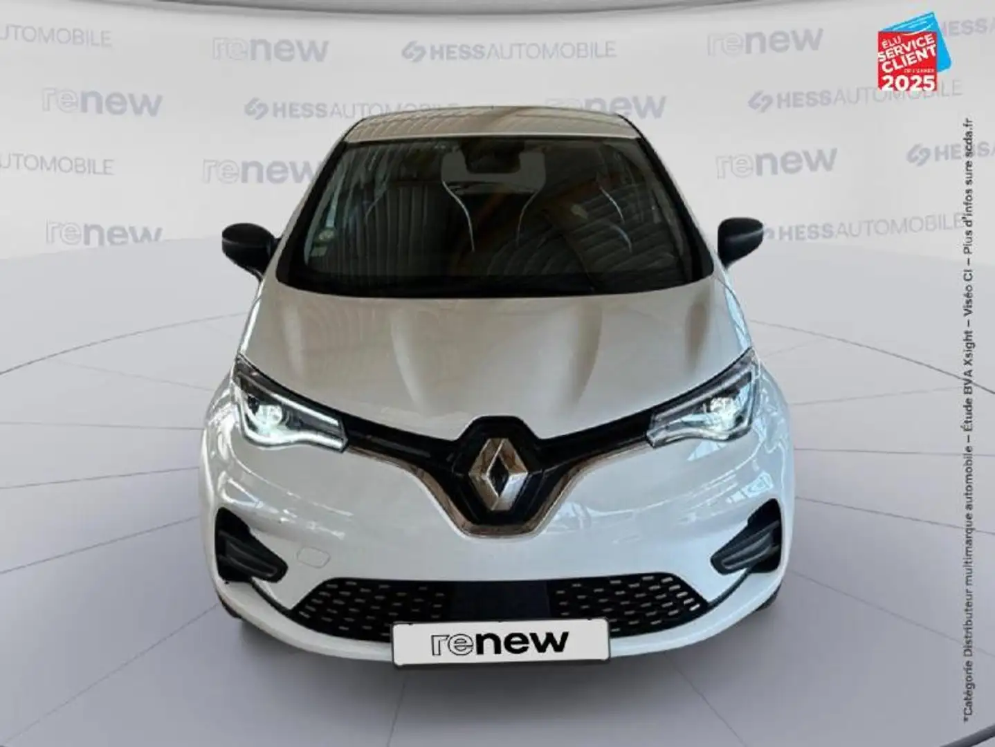 Renault ZOE E-Tech Business charge normale R110 Achat Intégral Blanc - 2