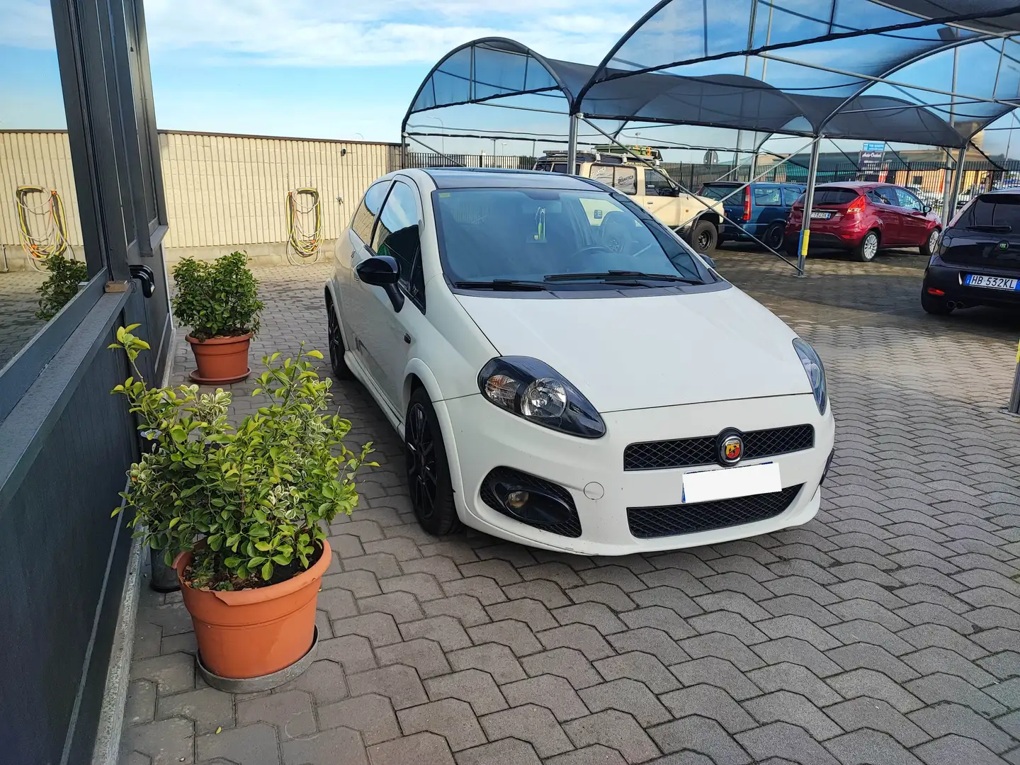 Abarth Grande Punto Grande Punto 1.4 t. t-jet 155cv 3p Weiß - 2