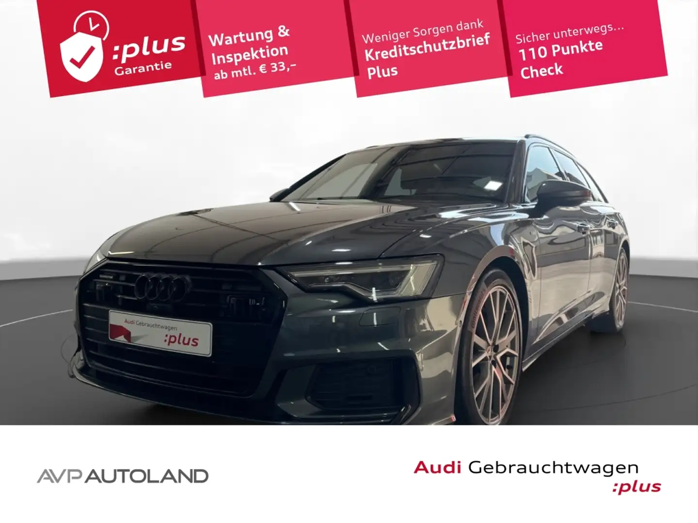 Audi A6 Avant 50 TDI quattro tiptr. sport S line Grijs - 1