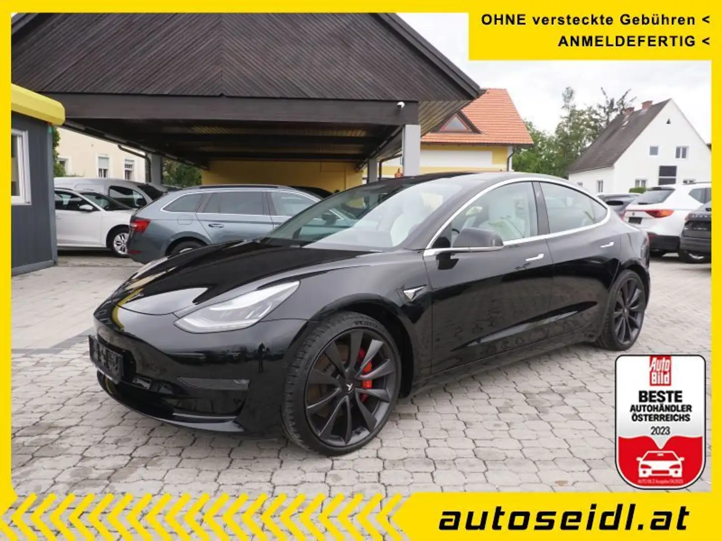 Tesla Model 3 Performance AWD *nur 30.000 KM* Black - 1