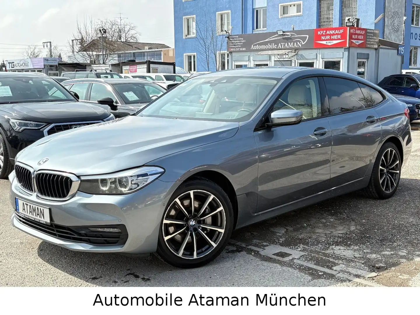BMW 620 620d GT *Sport Line Steptronic, Leder, Navi, LED Szürke - 2