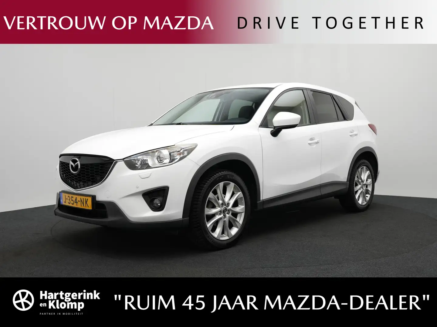 Mazda CX-5 2.0 SkyActiv-G GT-M 4WD automaat met Sunroof en af Blanc - 1