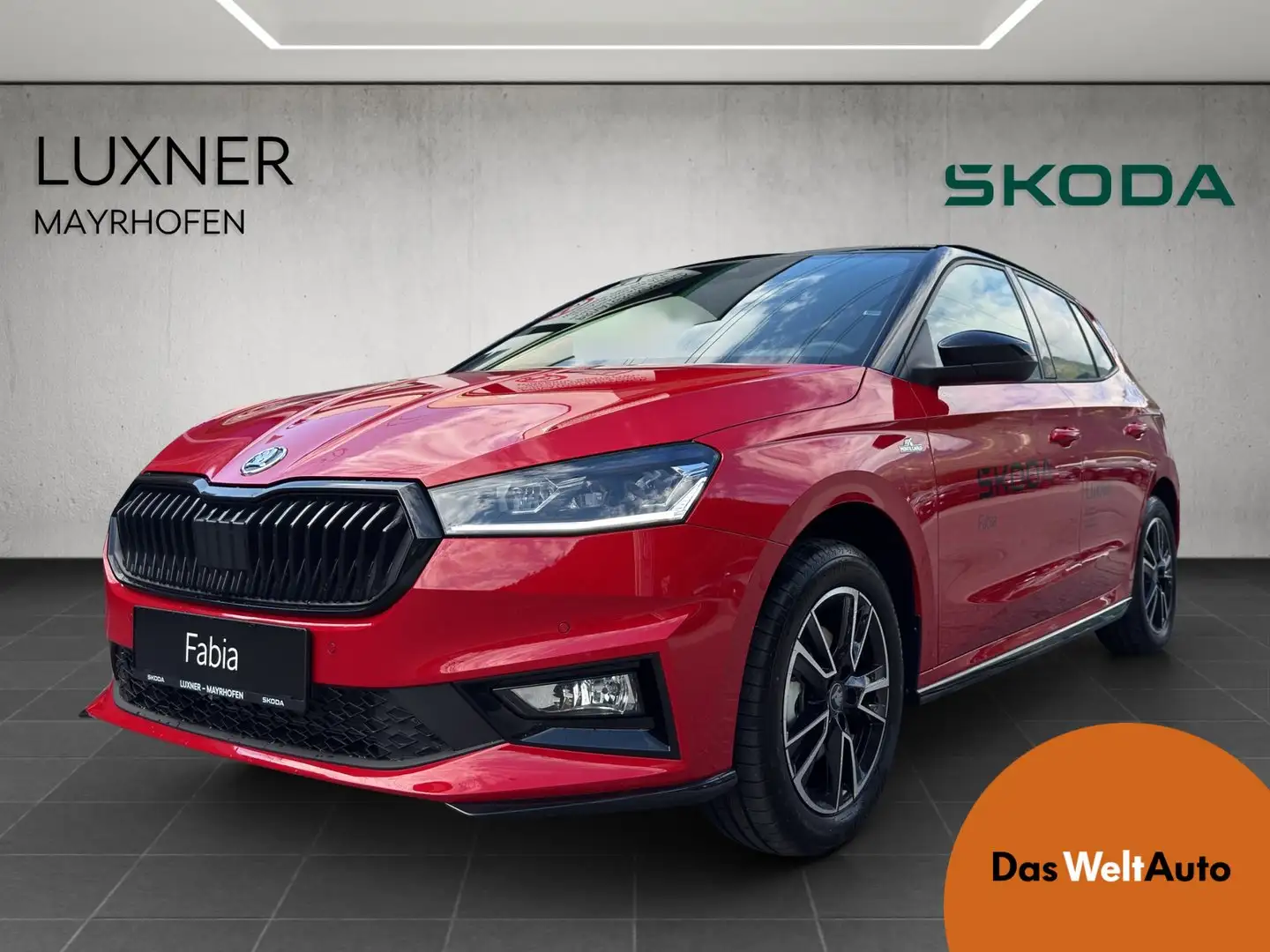 Skoda Fabia Monte Carlo TSI DSG Rouge - 1