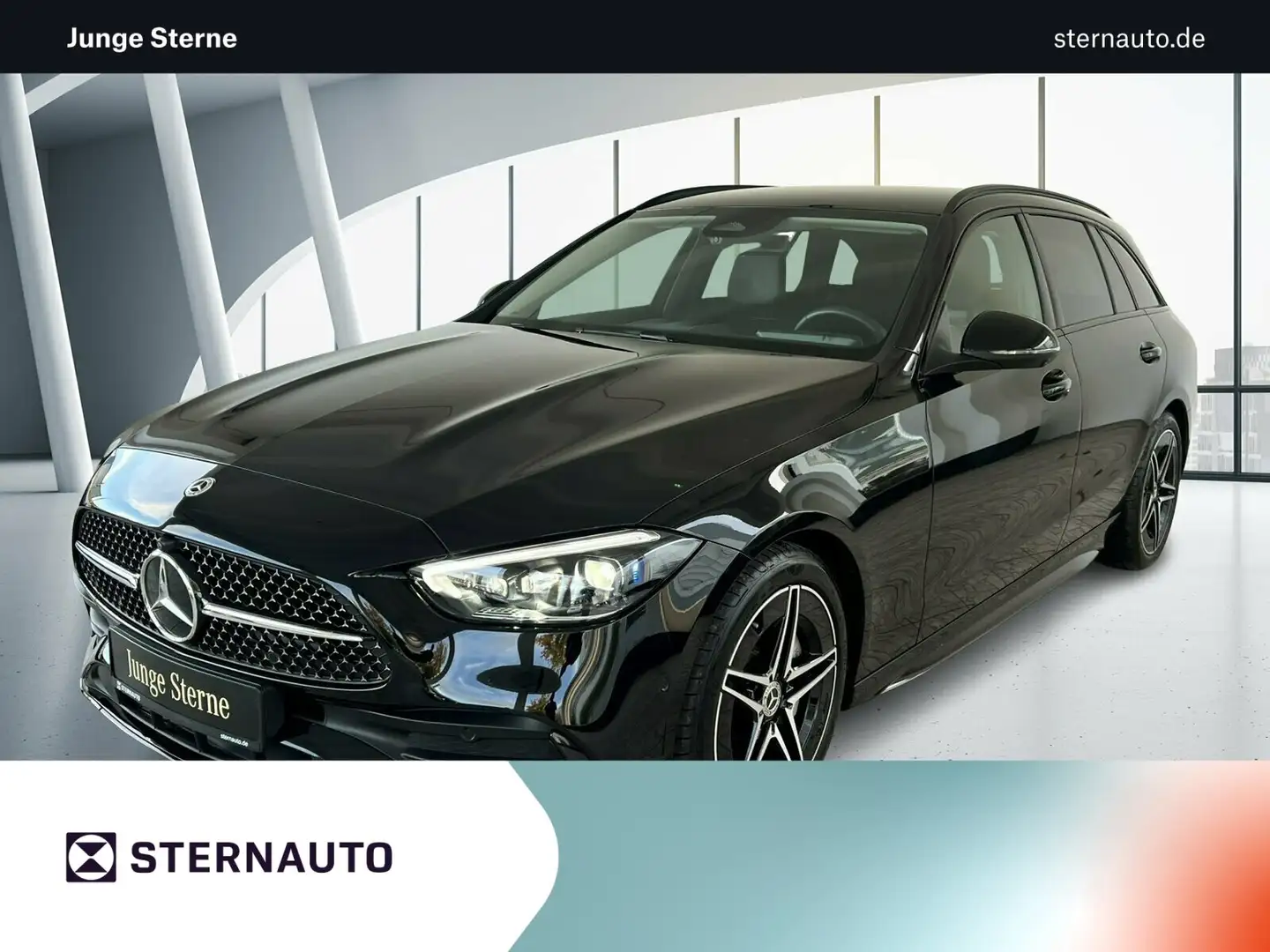 Mercedes-Benz C 200 C 200 T AMG Line/Distronic/Memory/Digital/Kamera Schwarz - 1