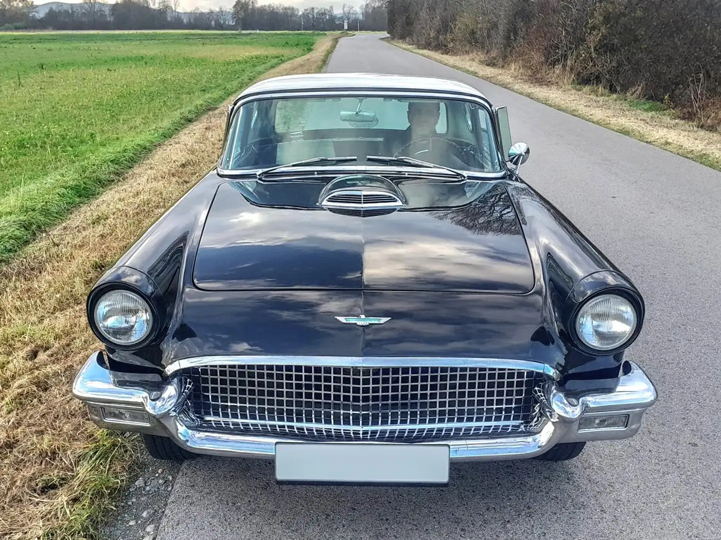 Ford Thunderbird Cabriolet (V8 Schalter, inkl. Softtop & Hardtop) Noir - 2