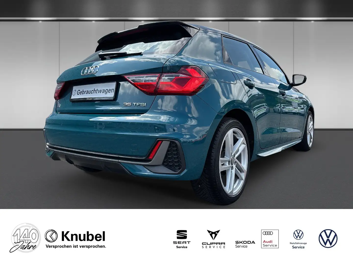 Audi A1 Sportback S line 35 TFSI S tronic VirtualC. Green - 2