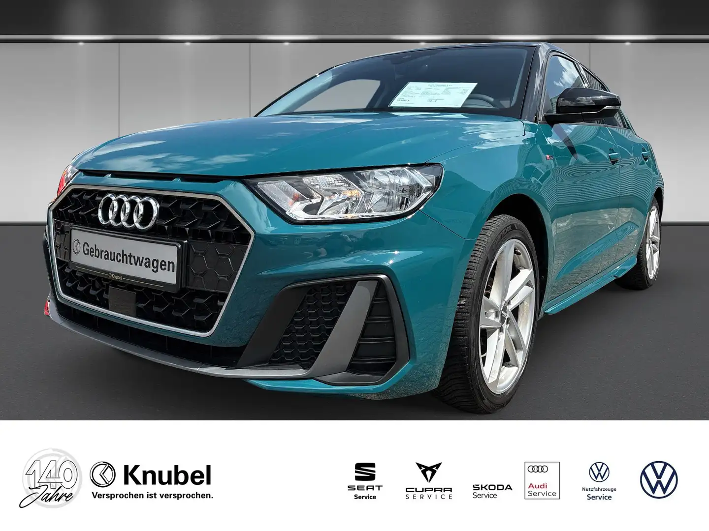 Audi A1 Sportback S line 35 TFSI S tronic VirtualC. Green - 1