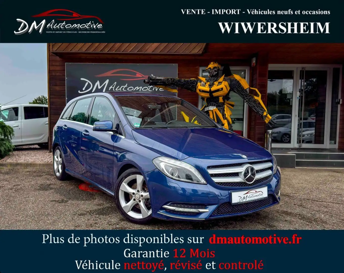 Mercedes-Benz B 180 Sports Tourer (2) 1.6 180 Avangarde BlueEFFICIENCY Bleu - 1