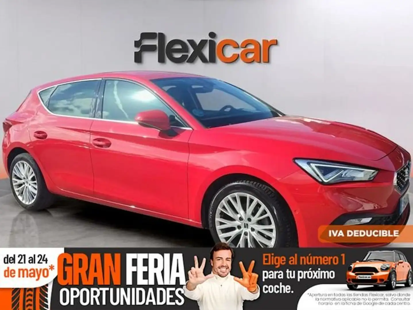 SEAT Leon SP 1.0 eTSI 81kW DSG S&S Style Rojo - 1