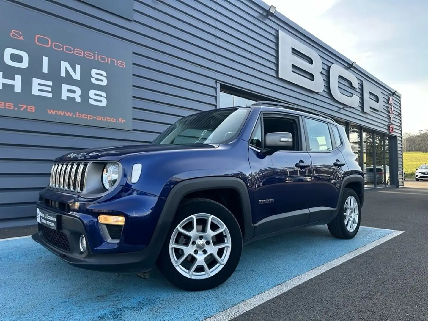 Jeep Renegade 1.6 MULTIJET 130CH LIMITED MY21 Bleu - 1