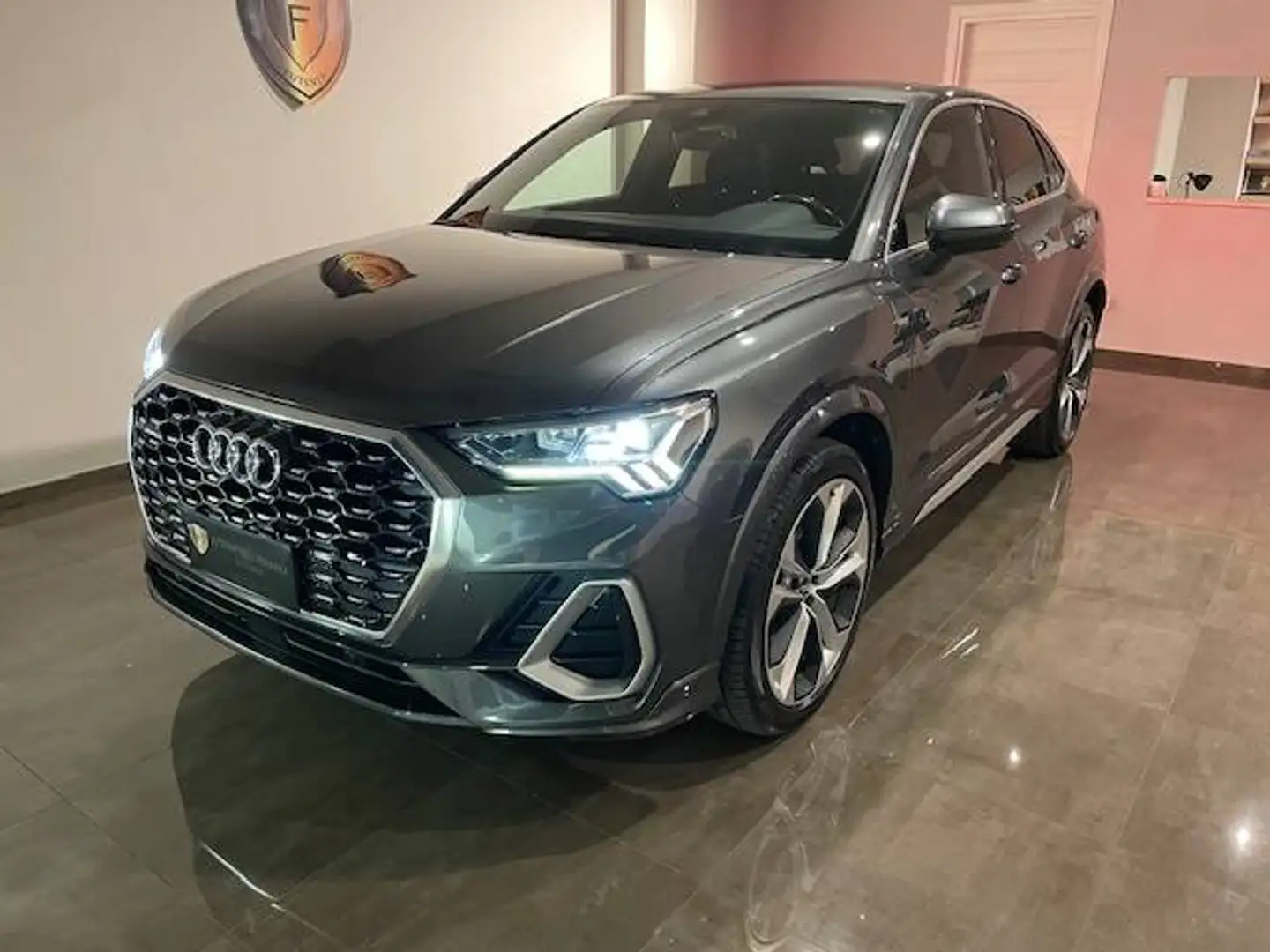 Audi Q3 40 2.0 tdi S line edition quattro 190cv s-tronic Gris - 1