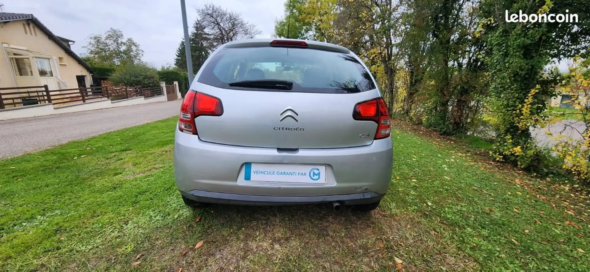 Citroen C3 Citroën 1.4 HDi70 Airdream Gris - 2