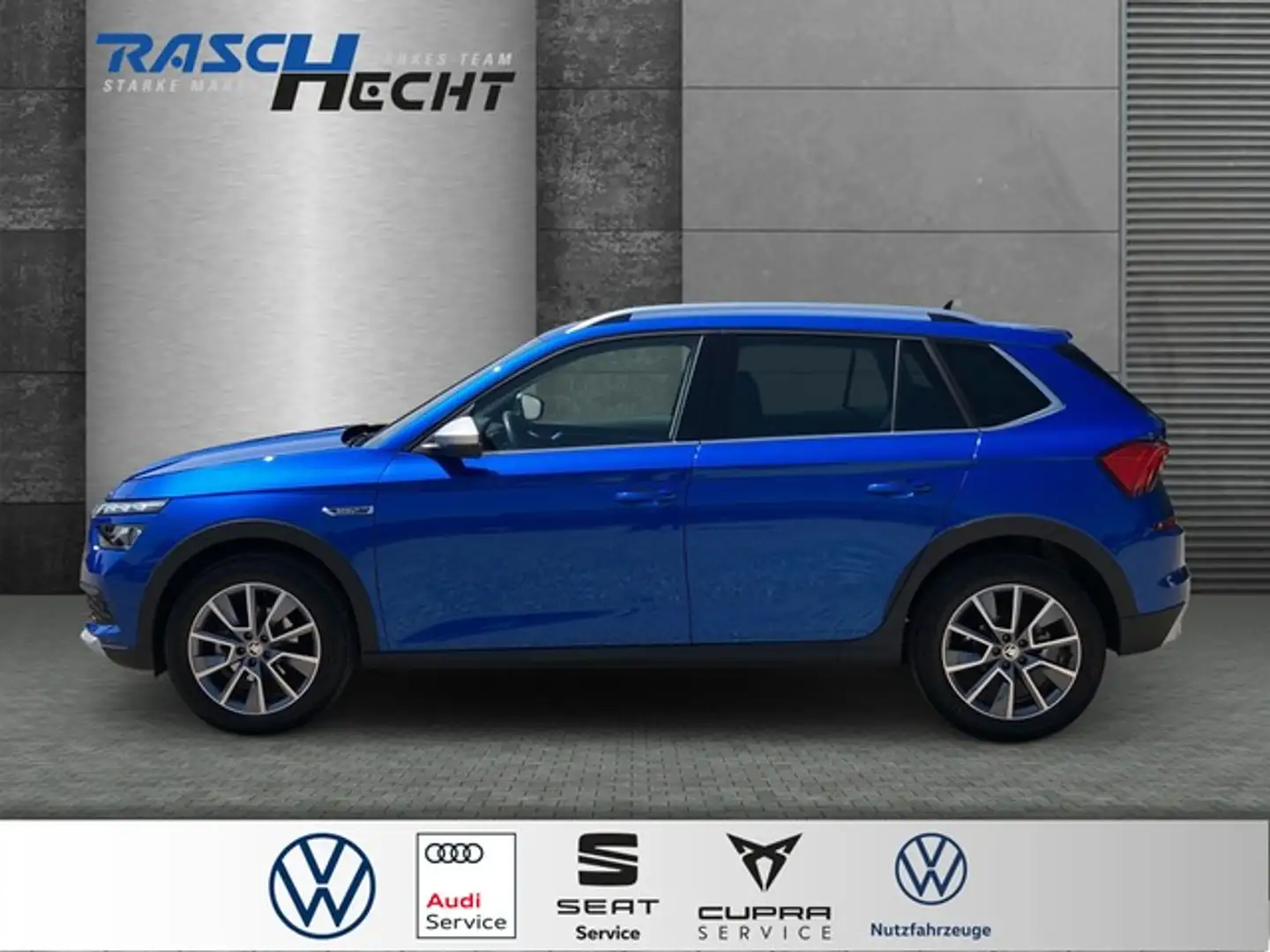 Skoda Kamiq Scoutline 1.0 TSI DSG*LED*SHZ*GRA*PDC* Blu/Azzurro - 2
