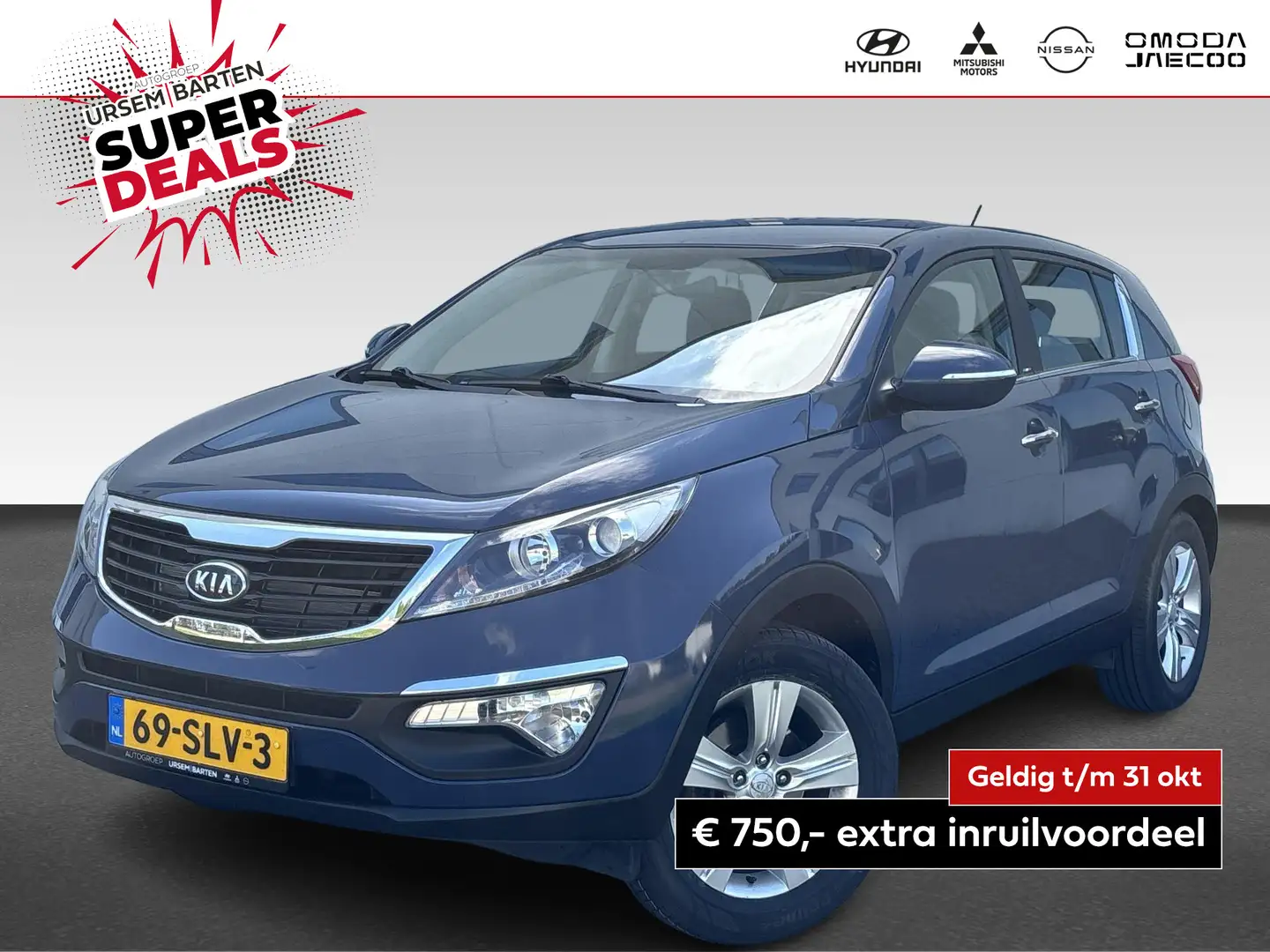 Kia Sportage 1.6 GDI X-ecutive | Climate control | Airco Bleu - 1
