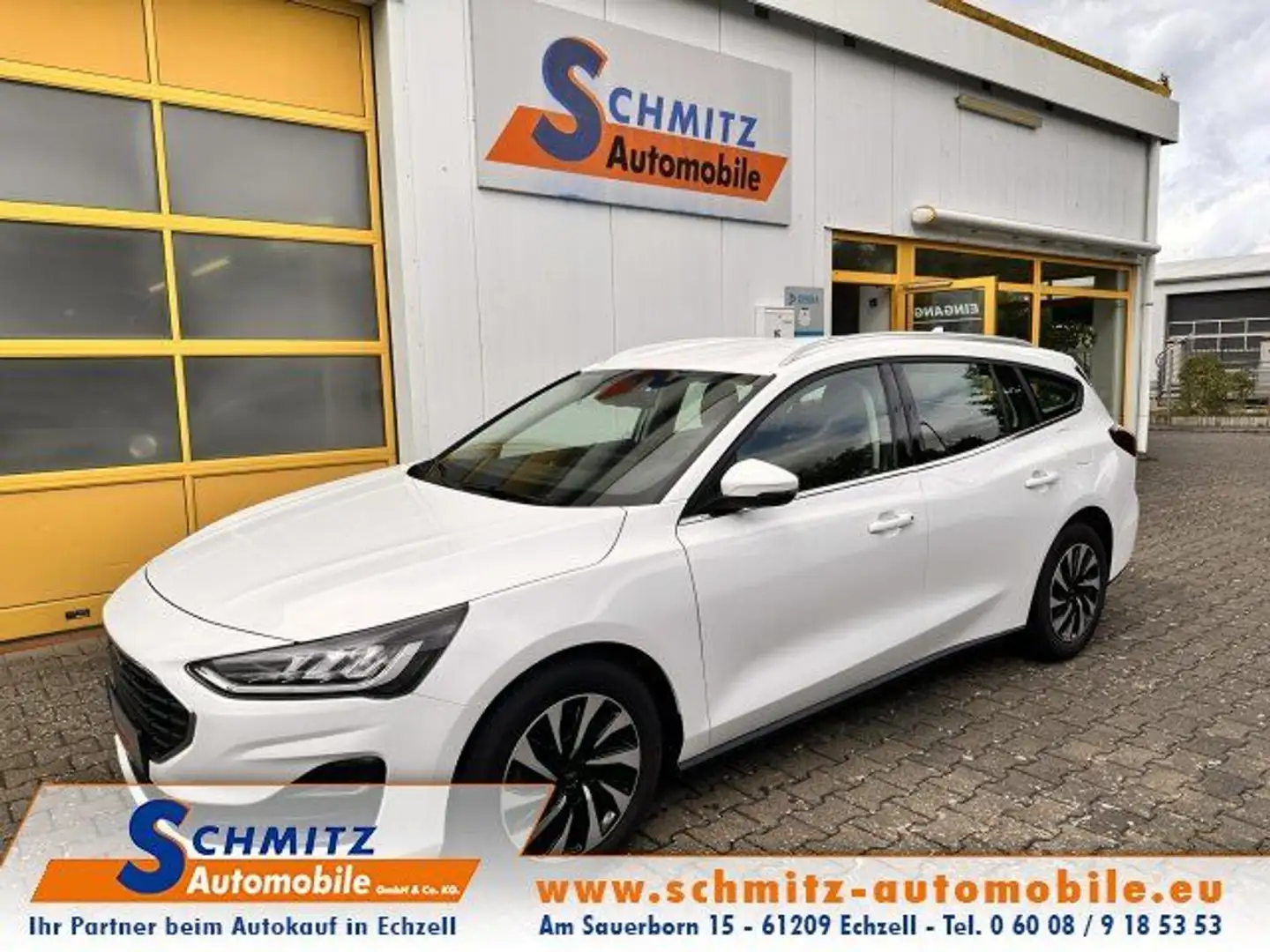 Ford Focus 1.5 EcoBlue Titanium Navi/LED-Schein/2xPDC Blanc - 1