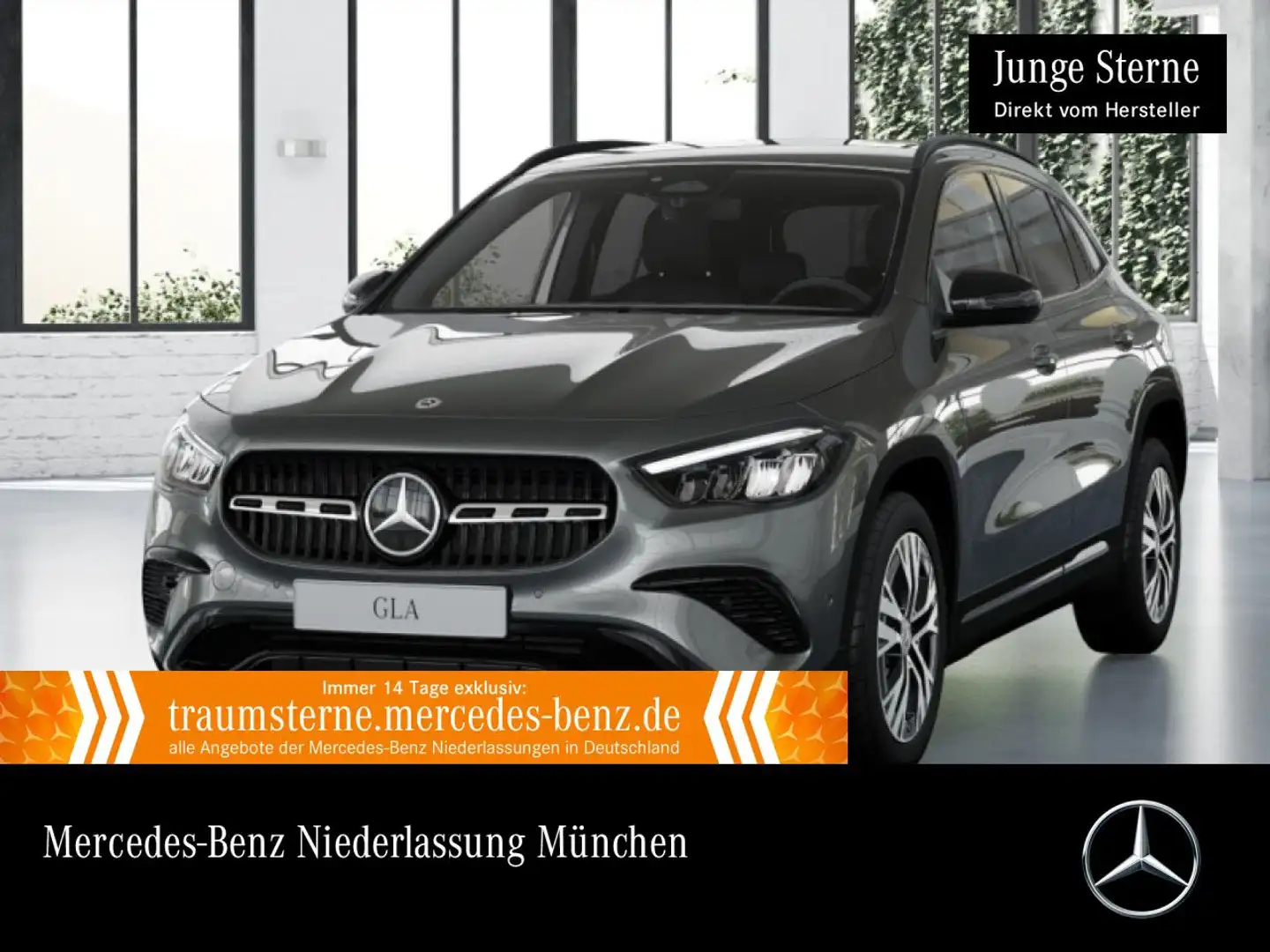 Mercedes-Benz GLA 200 PROGRESSIVE+NIGHT+AHK+LED+KAMERA+7G Grau - 1