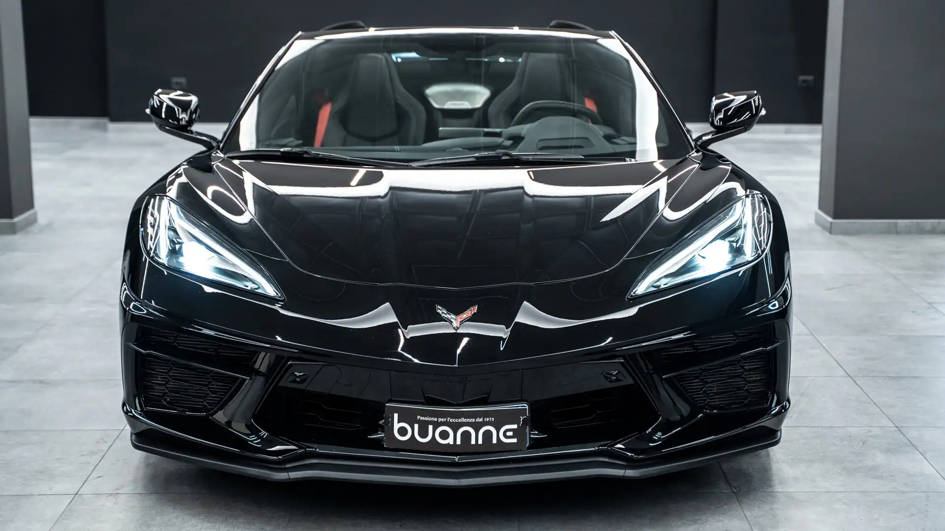 Corvette C8 CABRIO 70TH 6.2 STINGRAY 2LT LIFT HEAD-UP BOSE ITA Nero - 2