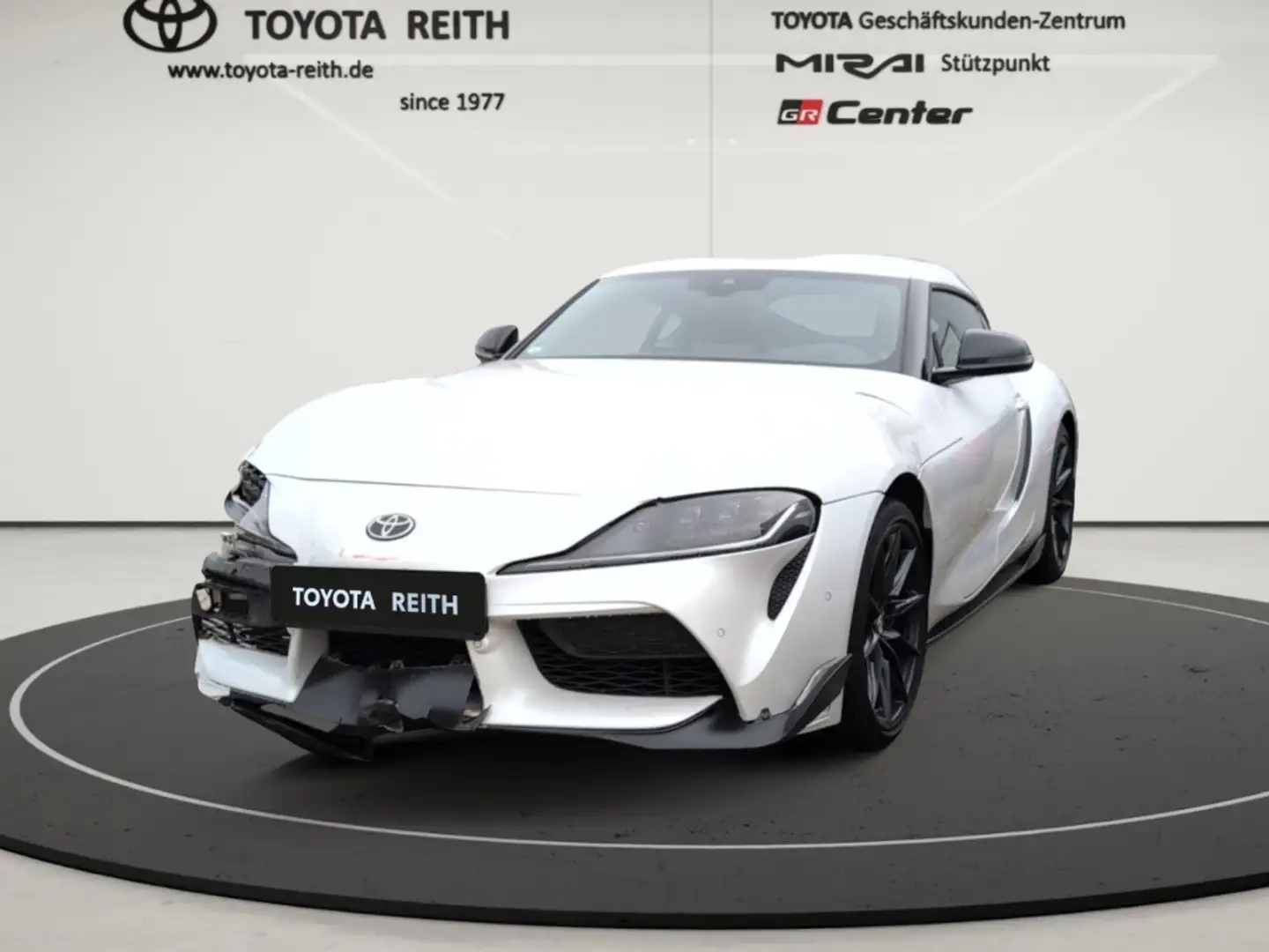 Toyota Supra Legend UNFALLSCHADEN Navi Leder Memory Sitze Sound Weiß - 1