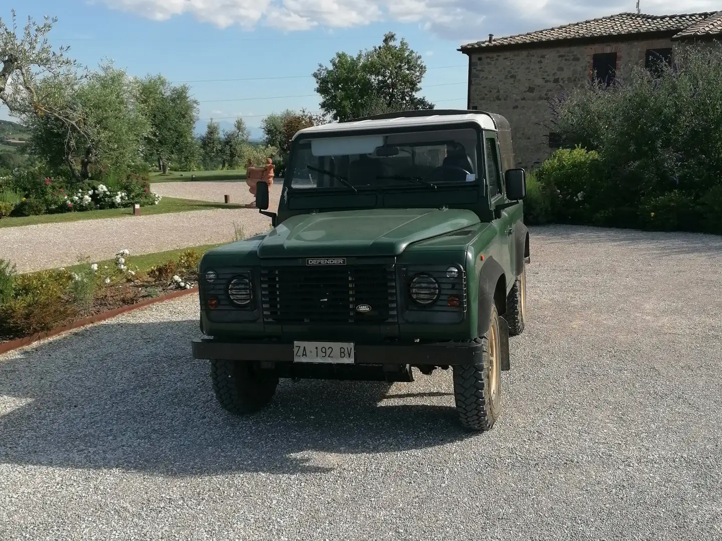 Land Rover Defender Pick up Verde - 1
