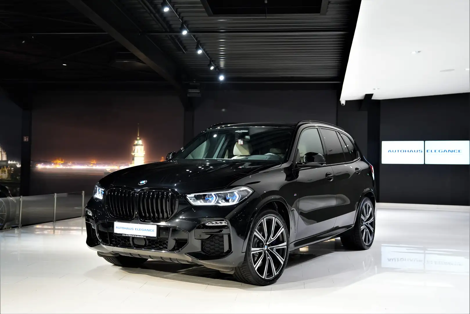 BMW X5 M 50 i*FOND-ENT*SOFT-CLOSE*LASER*TV*BOWERS&WILK Чорний - 1
