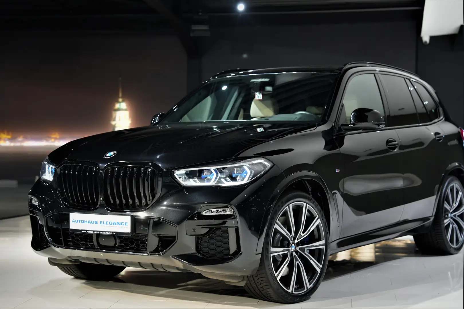 BMW X5 M 50 i*FOND-ENT*SOFT-CLOSE*LASER*TV*BOWERS&WILK Чорний - 2