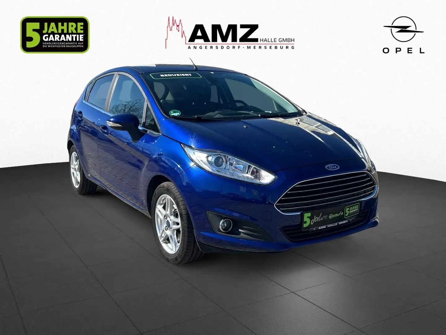 Ford Fiesta 1.0 EcoBoost Titanium Klima*LM*Radio Blauw - 2