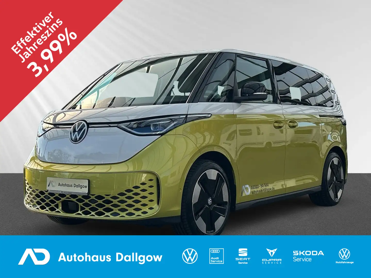 Volkswagen ID. Buzz ID.Buzz Pro 150 kW (204 PS) ACC+ RFK+ LED+ Navi+ Weiß - 1