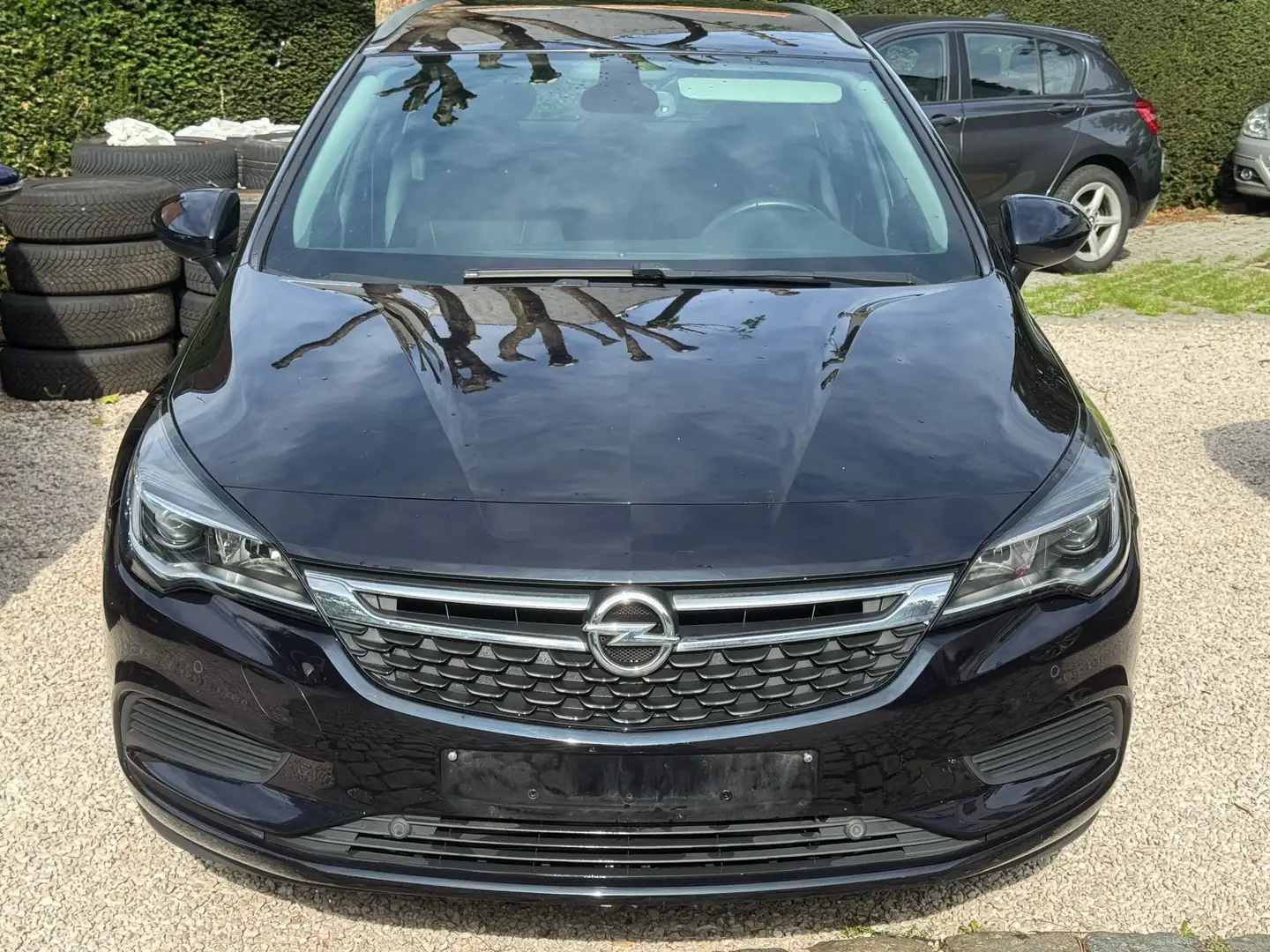 Opel Astra 1.0 Turbo - Airco - Trekhaak - Navi - 86000KM! Blauw - 1