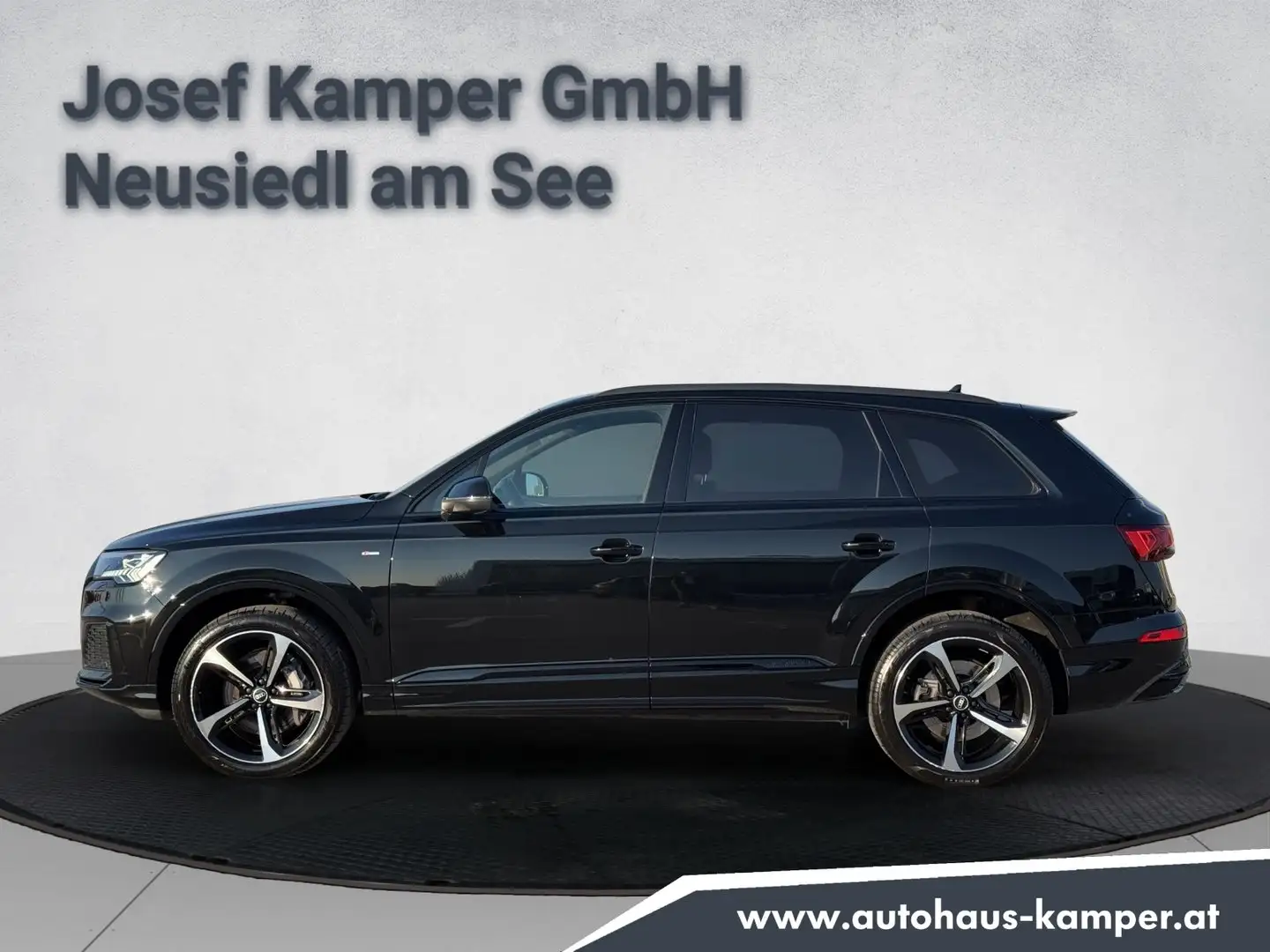 Audi Q7 50 TDI quattro S line Schwarz - 2