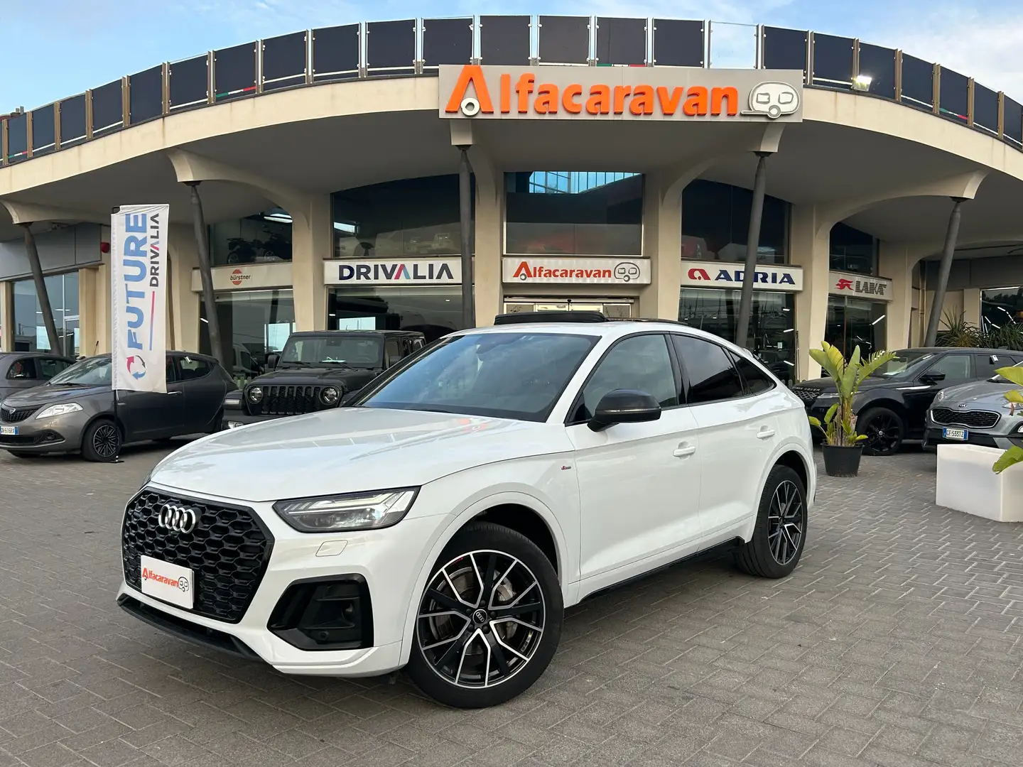 Audi Q5 Q5 Spb 40 2.0 tdi mhev 12V S line quattro s-tronic Blanc - 1