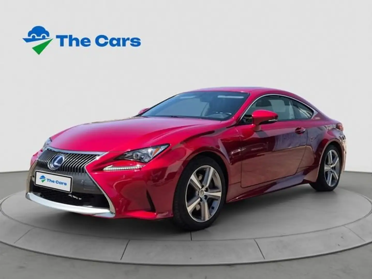 Lexus RC 300h Executive Rojo - 1