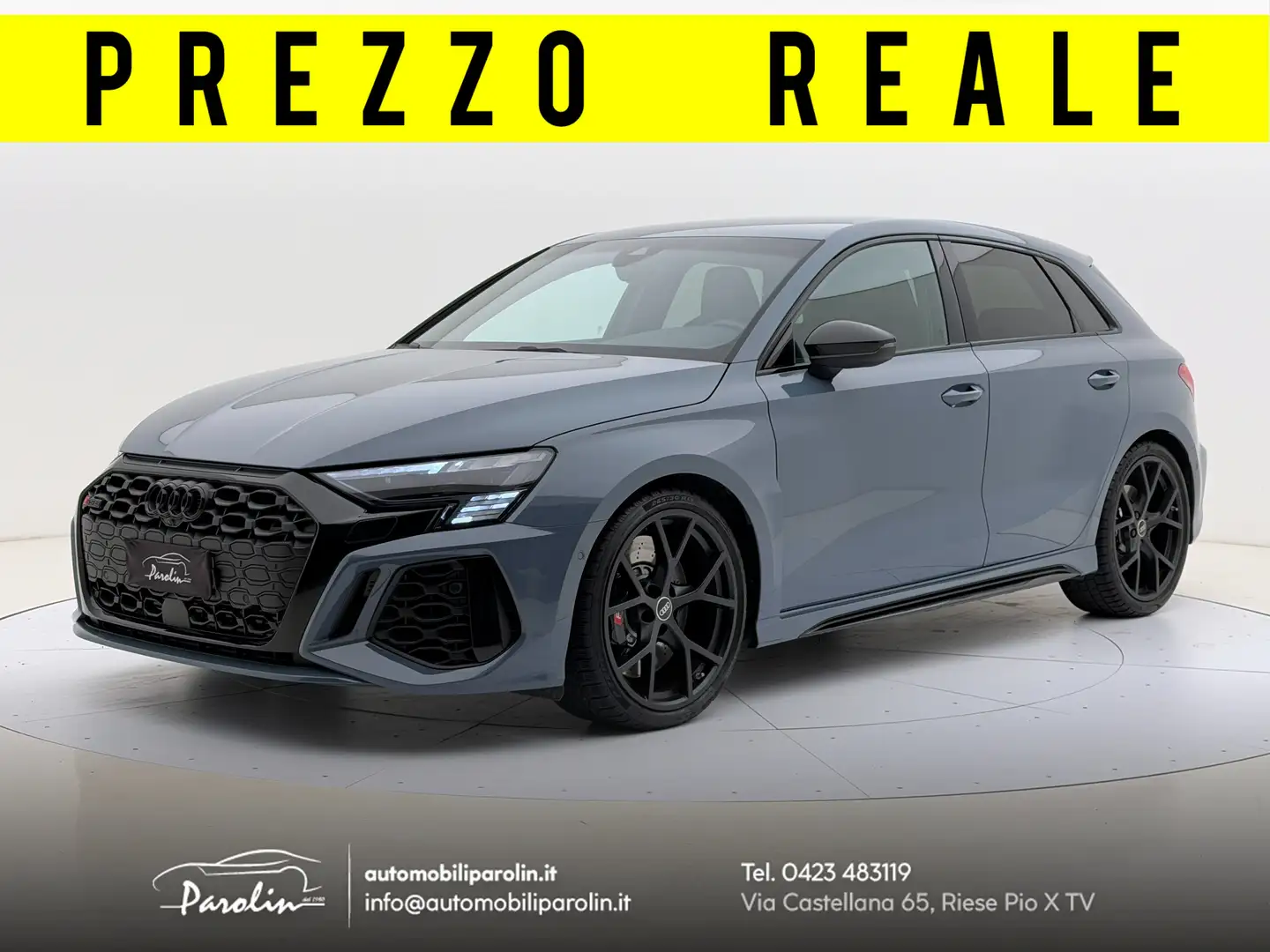 Audi RS3 2.5 tfsi quattro Matrix-Scarico-Sospensioni-Black Gris - 1