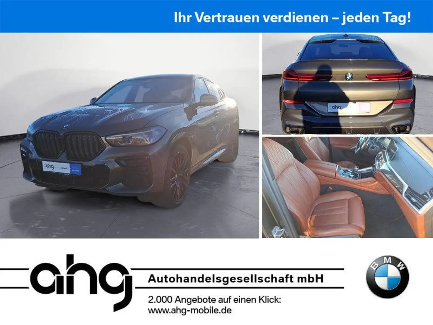 BMW X6 xDrive40d Top Ausstattung Gris - 1