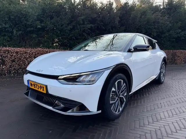 Kia EV6 PLUS 77.4KWH SOH 100%/LEER/NAV/ACARPLAY/FABRIEKSGA