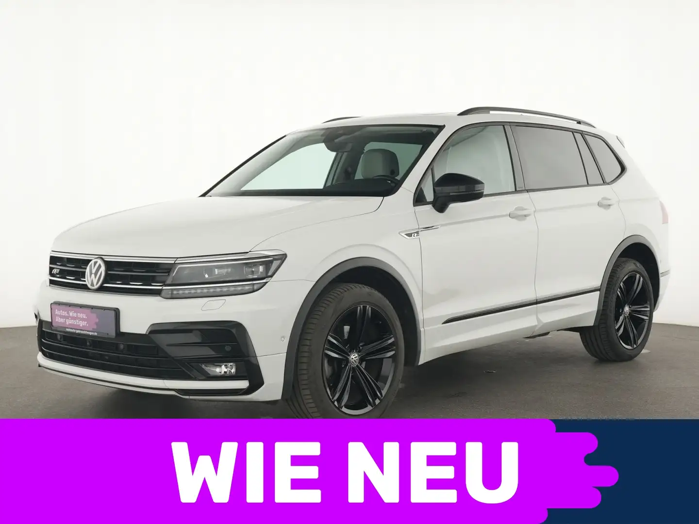 Volkswagen Tiguan Allspace R-Line ACC|Keyless|Pano|Leder Weiß - 1
