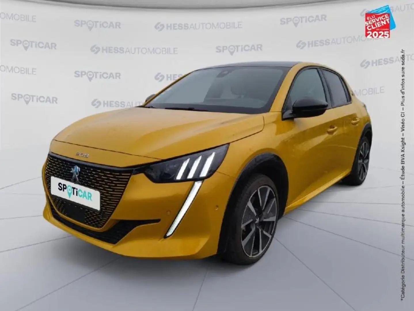 Peugeot e-208 e-208 136ch GT Pack Jaune - 1