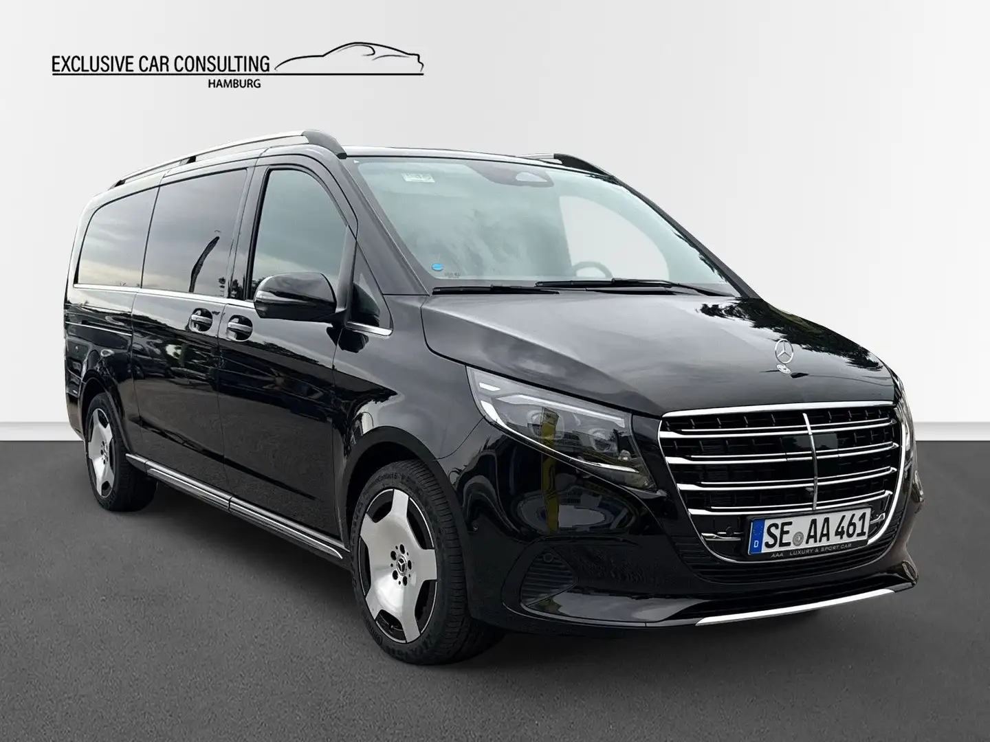 Mercedes-Benz V 300 d 4MATIC EXCLUSIVE extralang *Airmatic Schwarz - 1