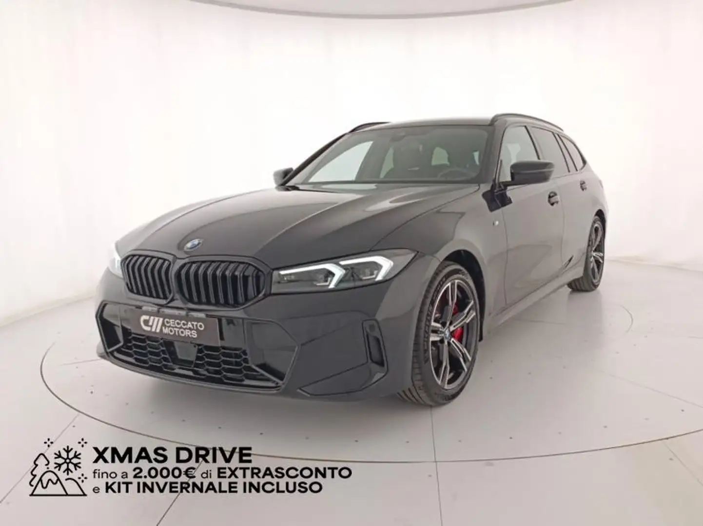 BMW 320 d Touring mhev 48V xdrive MSport Pro auto Nero - 1
