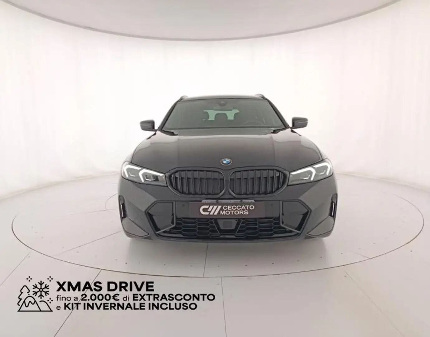 BMW 320 d Touring mhev 48V xdrive MSport Pro auto Nero - 2