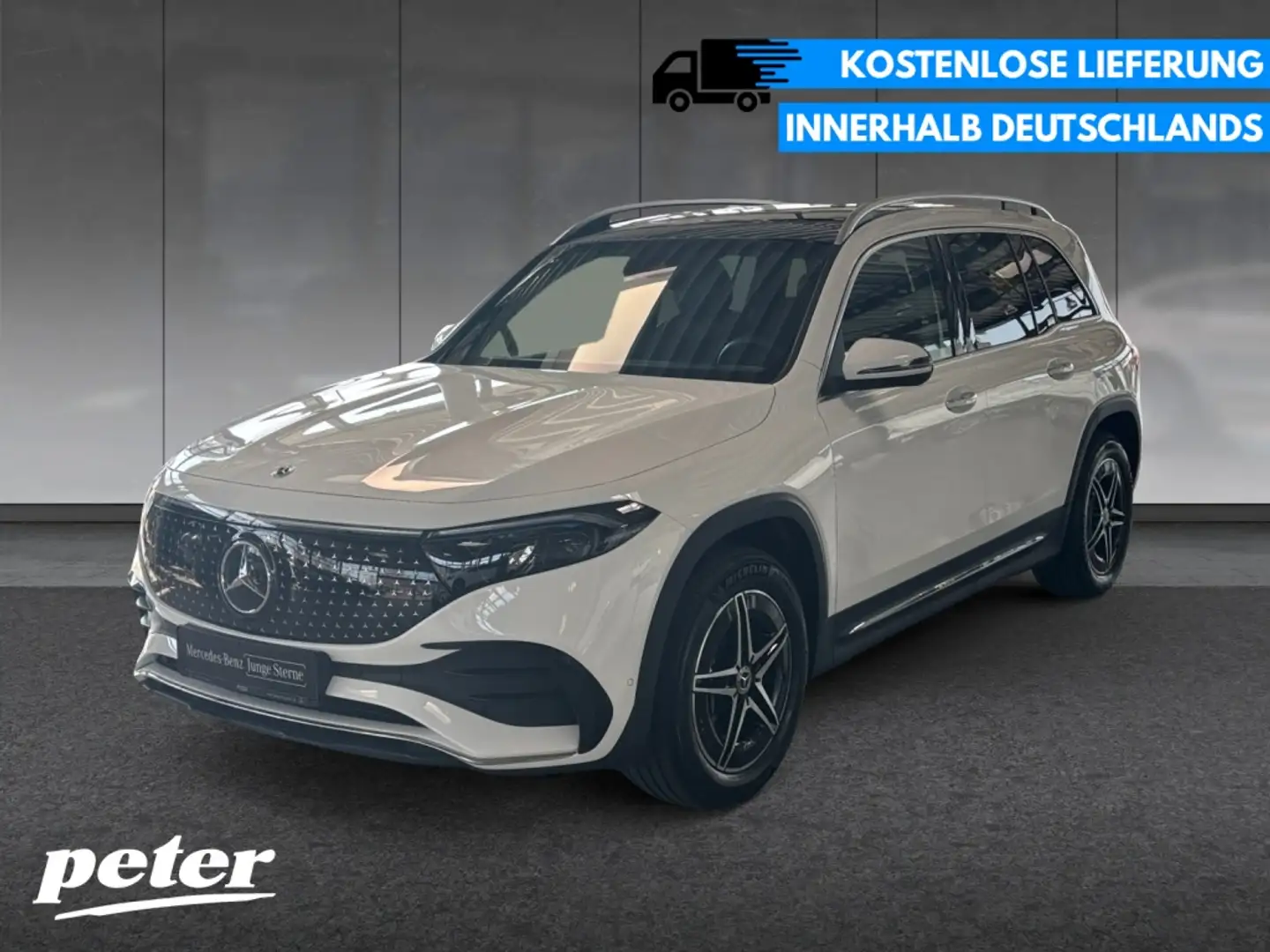Mercedes-Benz EQB 350 4M AMG/Advanced/LED/Pano-SD/Distronic/ Weiß - 1