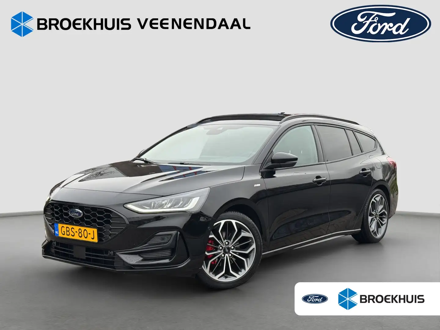 Ford Focus Wagon 1.0 Hybrid ST Line X | Pano | Winter Pack | Noir - 1