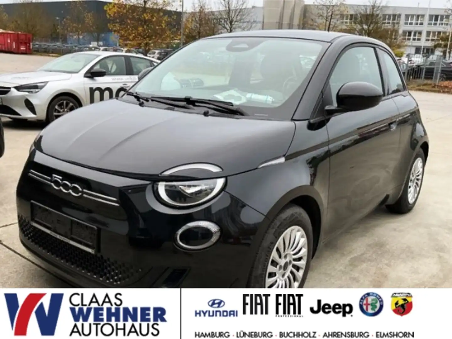 Fiat 500e Action Automatik Komfort,- Radio & Winter-Paket Schwarz - 1