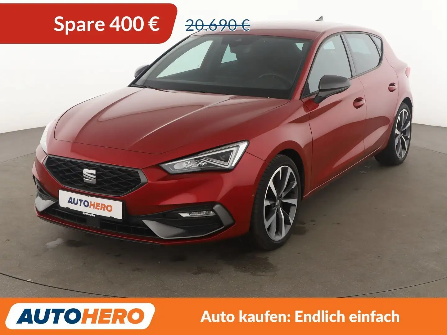 SEAT Leon 1.5 eTSI ACT FR*NAVI*ACC*CAM*PDC*SHZ* Roşu - 1