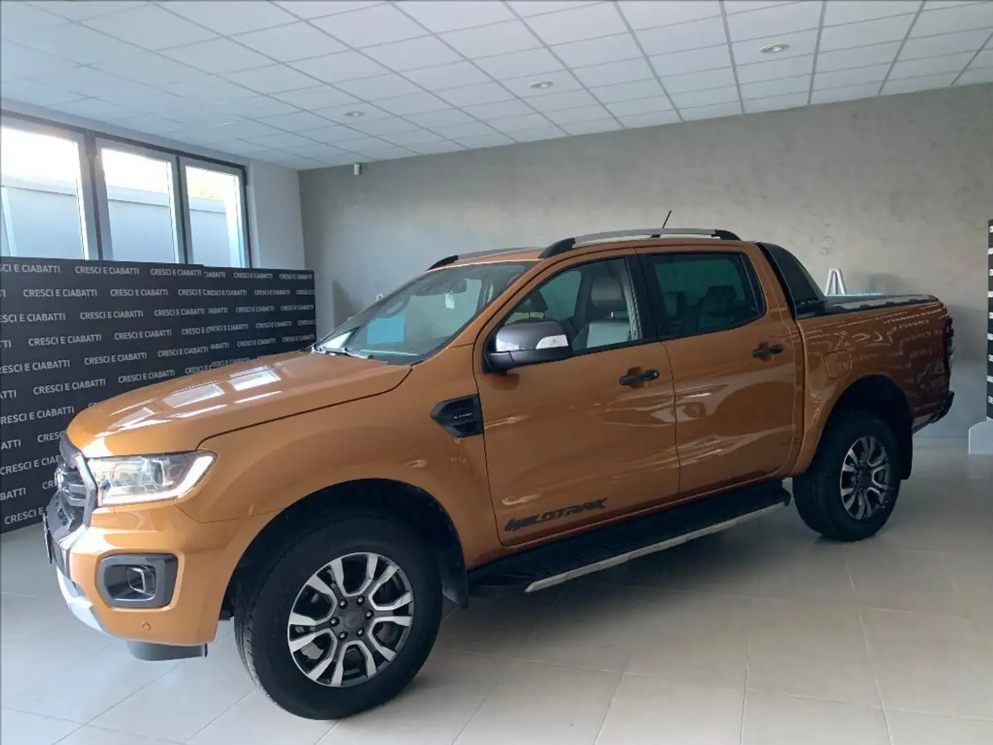 Ford Ranger 2.0 ECOBLUE aut. 213 CV DC Wildtrak 5 posti Orange - 2
