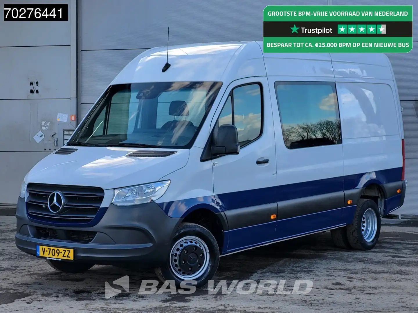 Mercedes-Benz Sprinter 519 CDI 3.0L V6 Automaat Dubbel Cabine L2H2 Dubbel Wit - 1