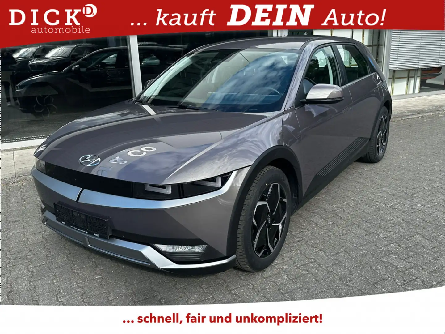 Hyundai IONIQ 5 WERKSGARA+NAVI+LED+SHZ+KAMERA+ACC+19 Brun - 1