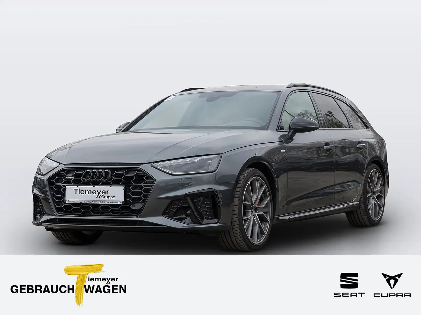 Audi A4 40 TFSI Q 2x S LINE LM19 KAMERA NAVI+ V Grau - 1